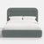 Cloth & Company Stoffer Home x Cloth & Company Marisa Platform Bed in Performance Velvet Lichen - Full/Double For Sale - Image 4 of 6