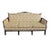 Traditional Carved Asian Chinoiserie Sofa For Sale