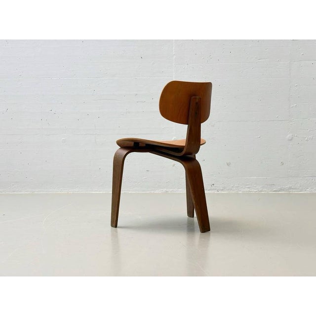 Egon Eiermann SE 42 3-Legged Chair by Egon Eiermann for Wilde & Spieth, 1950s For Sale - Image 4 of 16