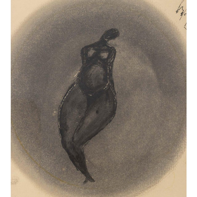 Abstract Agudelo Abstract Venus Ink on Paper, 20th Century For Sale - Image 3 of 7