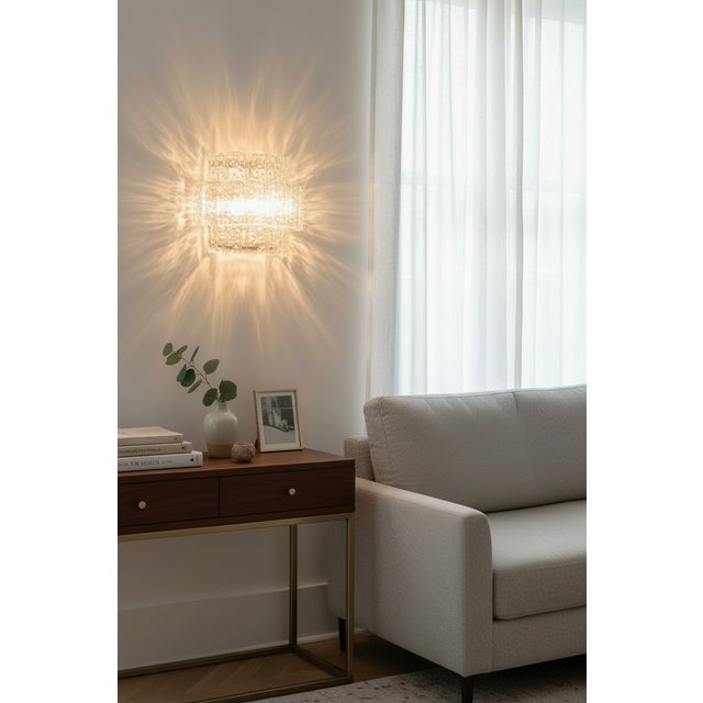 Postmodern Italian Murano Glass Sconces by Toni Zuccheri, Set of 2 For Sale - Image 3 of 12