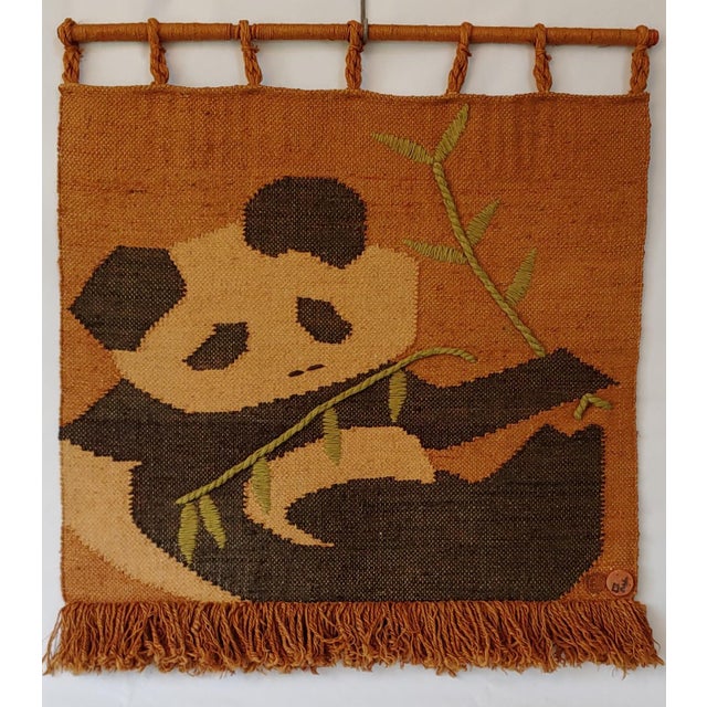 Organic fiber art constructed in India for Interlude, design by Don Freedman. This one is undated but is likely from the...
