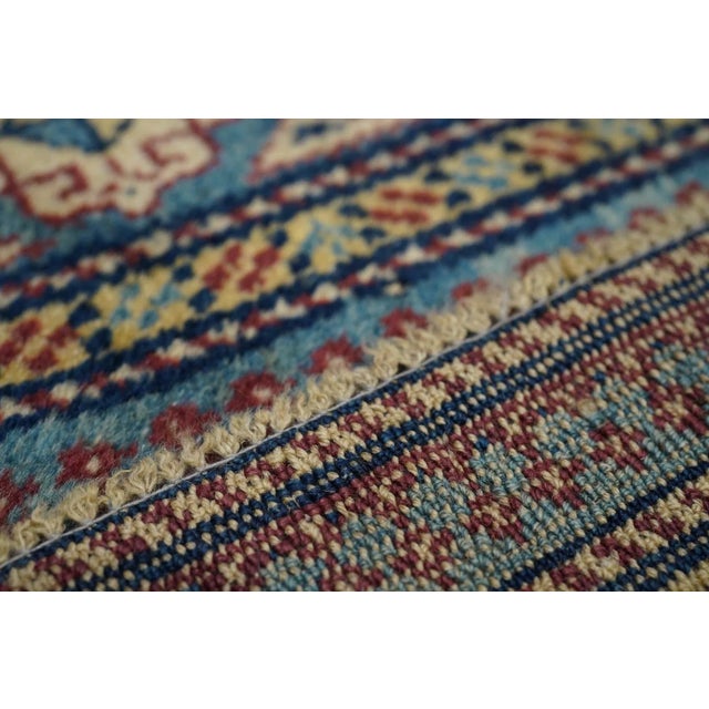 Antique Perpedil Rug 3'2'' x 4'3'' For Sale - Image 10 of 10