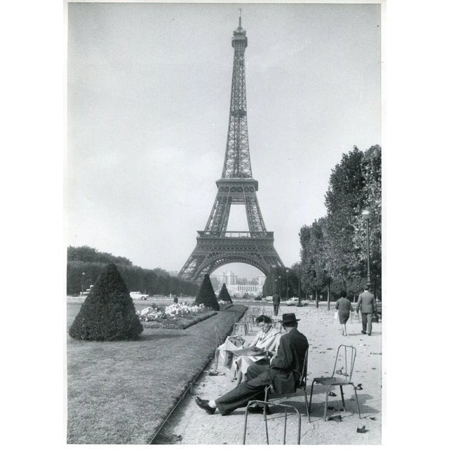 1950s Eiffel Tower, Paris, 1955 For Sale - Image 5 of 5