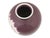 Japanese Cloisonne Enamel Vase Ando Signed Purple Ground Roses For Sale - Image 4 of 7