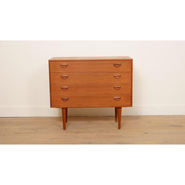 Vintage Danish Chest of Drawers in Teak from Feldballes Møbelfabrik, 1960s For Sale - Image 11 of 11