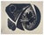 Ernst Günter Hansing, Abstract Composition, 1955, Woodcut For Sale