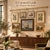 Brass Picture Rail Hanging System With Chains & Hooks, Vintage Gallery Wall Rail, Adjustable Art Picture Hanger, Solid Brass Hardware For Sale - Image 13 of 15