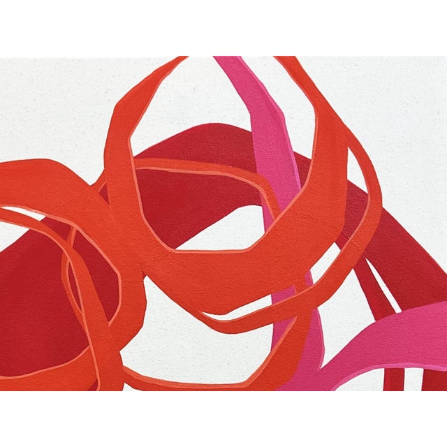 Holland Geibel "I hope that you always look at me that way" Contemporary Geometric Painting, 2022 For Sale - Image 4 of 7