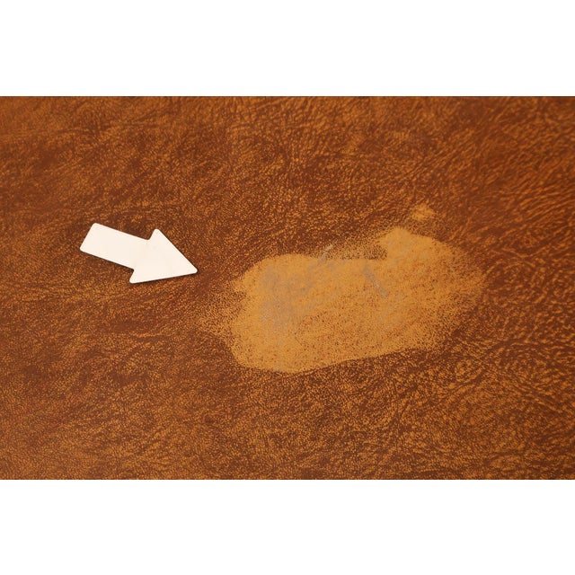 Stickley Commemorative Leather-Top Round Oak Library Table For Sale - Image 18 of 18