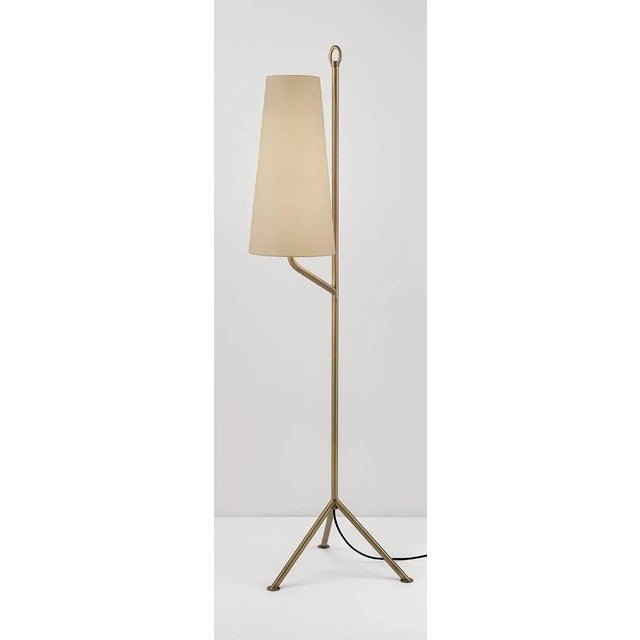 Golden Bronze Carnaby Floor Light For Sale - Image 4 of 4