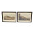 Early 20th Century Edward Dodwell Prints of Ancient Mycenae and Tiryns, Greece, Framed in Museum Glass - a Pair For Sale