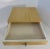 Beige Italian Art Deco Style Cream Lacquer, Maple, Cream Velvet and Chromed Metal Side Table, 1980s For Sale - Image 8 of 9