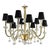 Gold Venetian Rostrato Murano Glass Chandelier by Simoeng for Simoeng For Sale - Image 8 of 8