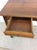 Brown Antique Oak Writing Desk With Drawer and Draw Leaf Surface For Sale - Image 8 of 12