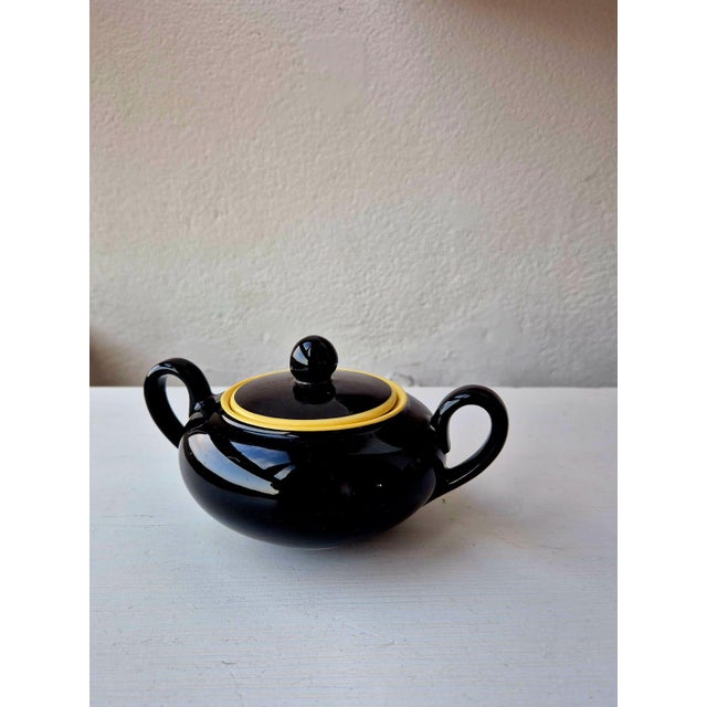 Mid-Century Modern Tea Set by Villeroy & Boch, 1950s, Set of 9 For Sale - Image 4 of 12