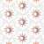 Contemporary Schumacher Lucie Wallpaper In Clay & Blue For Sale - Image 3 of 5