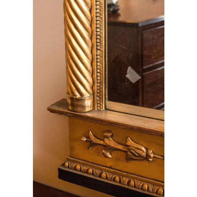 Italian Neoclassical Paint Decorated Mirror For Sale - Image 5 of 7