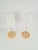 Vintage ikea table lamp basisk by wiebke braash bo403 basisk table lamps with birch wood base and glass shade. weight:...