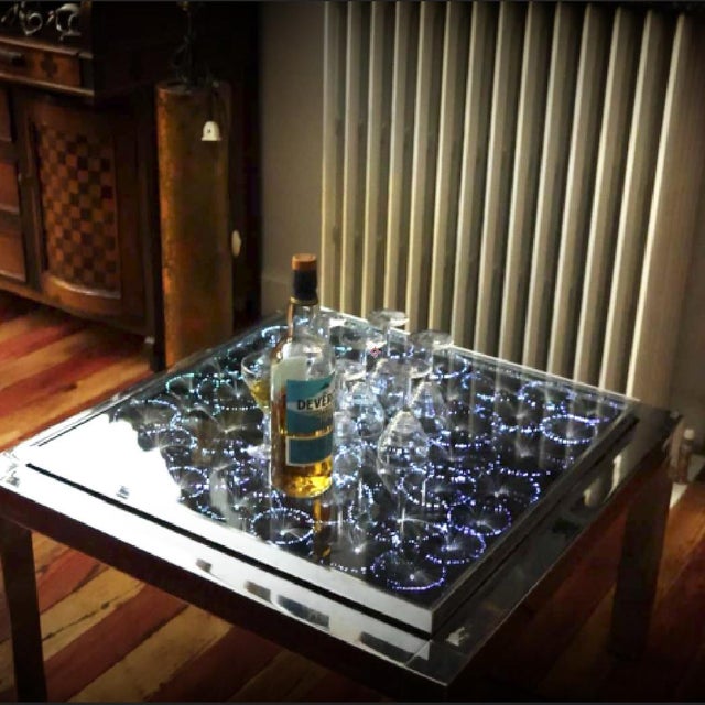 Vintage Fiber Optic Table, 1970 For Sale - Image 13 of 13