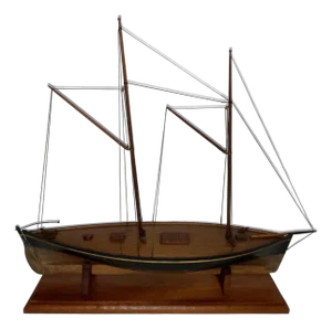 Antique Model of a Double Ended Trading Vessel