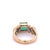 1.84 Carat Colombian Emerald in Vintage 14k Yellow Gold Ring, Size 7 For Sale - Image 4 of 7