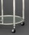 Late 20th Century Modern Chrome Plated Two-Tier Bar Cart For Sale - Image 5 of 9