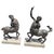 Patinated Centaur Sculptures, Bronzes on Marble Bases, Early 20th Century, Set of 2 For Sale - Image 14 of 14