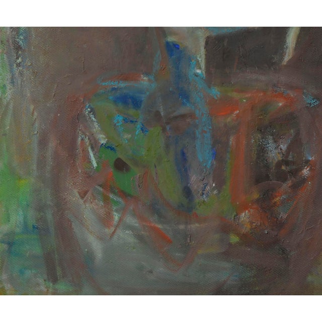 1990s Looking Away - Figurative Abstract by Daniel David Fuentes For Sale - Image 5 of 5