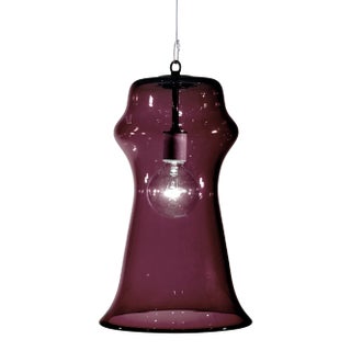 Orpheus Pendant Light from the Versuvius Collection in Lilac For Sale