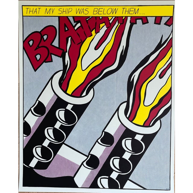 Paper Roy Lichtenstein, as I Opened Fire, 1964, Paper For Sale - Image 7 of 7