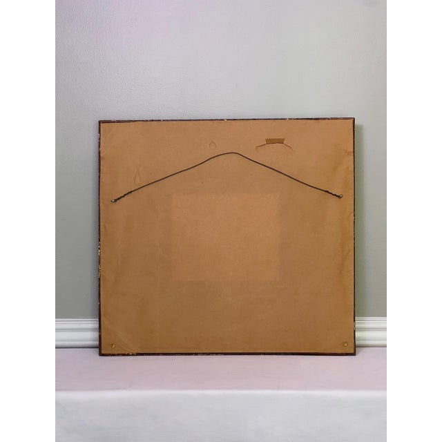 19th Century Italian Baroque Revival Beveled Mirror in a Deep Giltwood Frame For Sale - Image 17 of 17