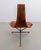 Leather Lotus Lounge Chair by Dan Wenger, 1970s For Sale - Image 4 of 6