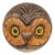 Alabaster Paperweight Owl, 1970s For Sale