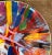 Postmodern Damien Hirst Limited Edition 2012 Spin Plate For Sale - Image 3 of 7