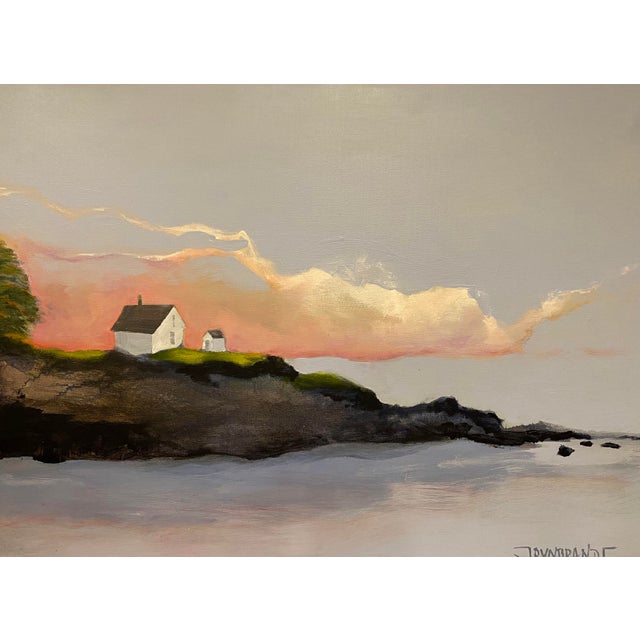 “On the Rocks: DownEast, Maine” Coastal Print on Cold Press Paper (Archival) For Sale
