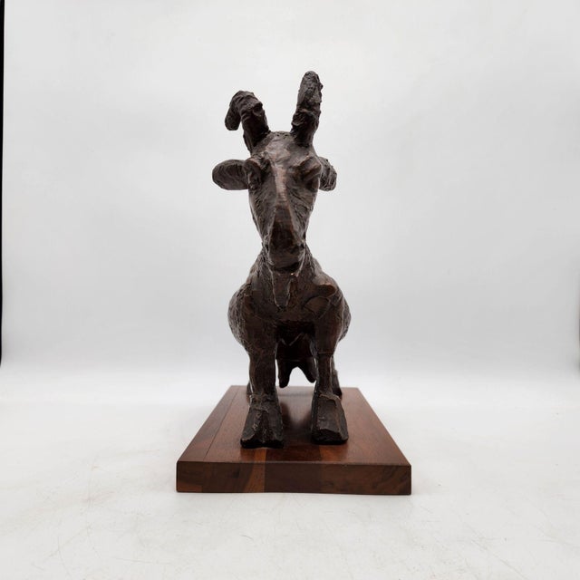 Austin Productions Pablo Picasso "She Goat" Table Sculpture by Austin Production 1960s For Sale - Image 4 of 5