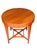 Baker Furniture Milling Road Federal Regency Cherry Toned Round Side Table | Vintage Occasional Tea Table A sophisticated...