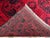 Red Turkmen Tribal Hand-Knotted Wool Rug - 4'3" X 5'5" For Sale - Image 11 of 11