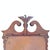 Brown American Federal Carved Mahogany Parcel-Gilt Eagle Pediment Wall Mirror by Tomlinson For Sale - Image 8 of 10