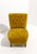 Italian Velvet Chair with Capitonné Workmanship, 1950s For Sale - Image 4 of 10