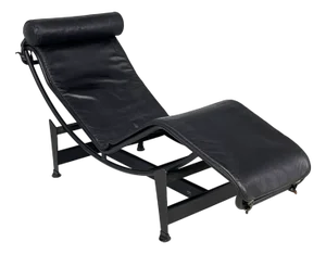 Italian Modern LC4 Chaise Lounge by Le Corbusier, Pierre Jeanneret and Charlotte Perriand for Cassina, 1980s