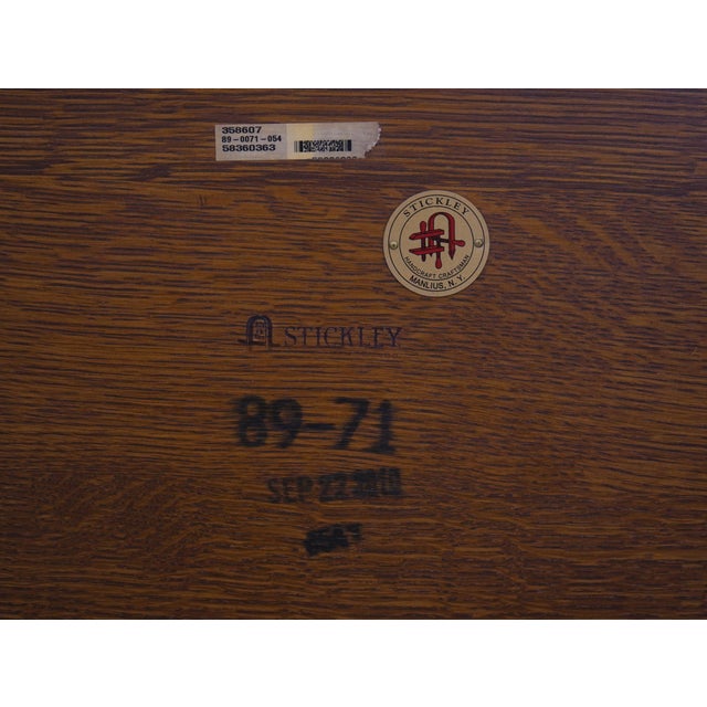 Stickley Mission Oak Lectern Podium Bookcase For Sale - Image 13 of 13