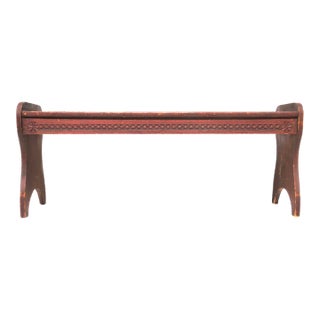 Antique Irish Bench For Sale