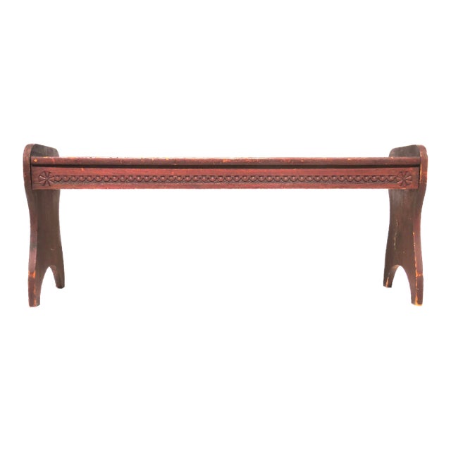 Antique Irish Bench For Sale