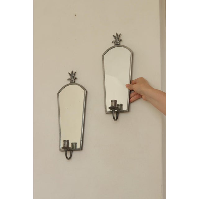 Swedish Grace Sconces by Nils Erik Nordströms Tennverkstad, 1926, Set of 2 For Sale - Image 12 of 12