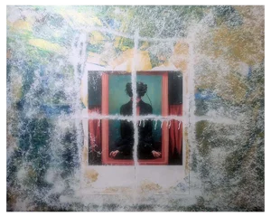 Udi Cassirer, Untitled, 2023, Mixed Media on Canvas