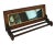 Wood Antique Eastlake Mirrored Double Hand Towel Bar For Sale - Image 7 of 7