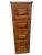 Gorgeous Vintage Tiger Oak File Cabinet with Four smooth sliding Drawers. Paneled Sides Hard to find Letter Size Drawers,...