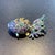 Not Yet Made - Made To Order Bochic “Capri” Fancy Multi Color Natural Sapphire Brooch or Pendent 18K & Silver For Sale - Image 5 of 11